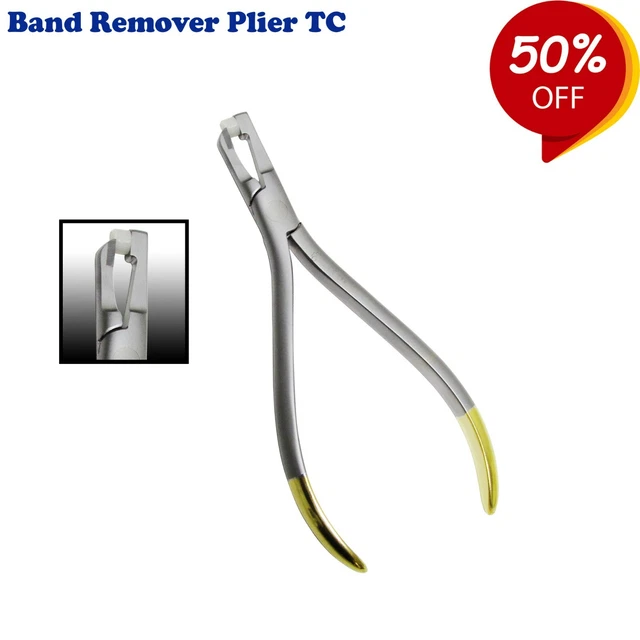 Orthodontique Postérieur Bande Supports Adhésif Retire Enlevant Pince Ortho TC