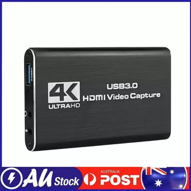 USB3.0 HDMI-compatible Recorder 4K 60HZ HDMI-compatible Game Recording Card HD