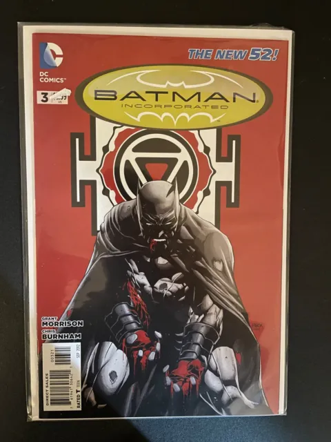 Batman Incorporated 3 Cover B Variant High Grade 9.2 DC Comic Book D83-13