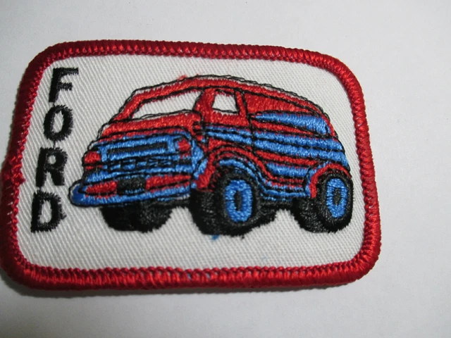 Red Rook Patch FORD VAN PATCH( Red Roof )Caravan Camper Truck Auto Car Wheels NOS ...