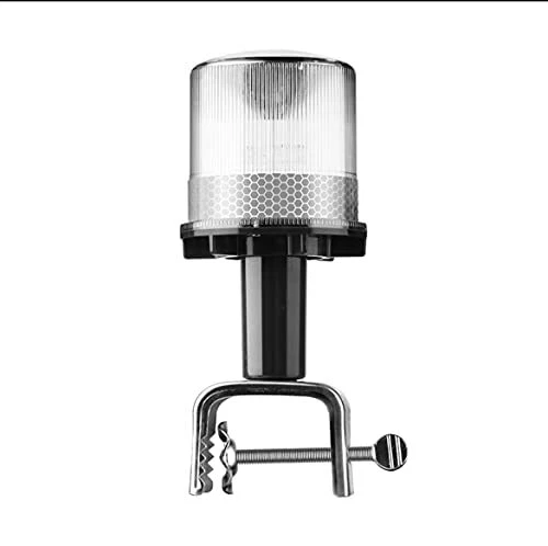 Solar Strobe Warning Light 360 Degree - Super Bright Waterproof IP48 for Cons...
