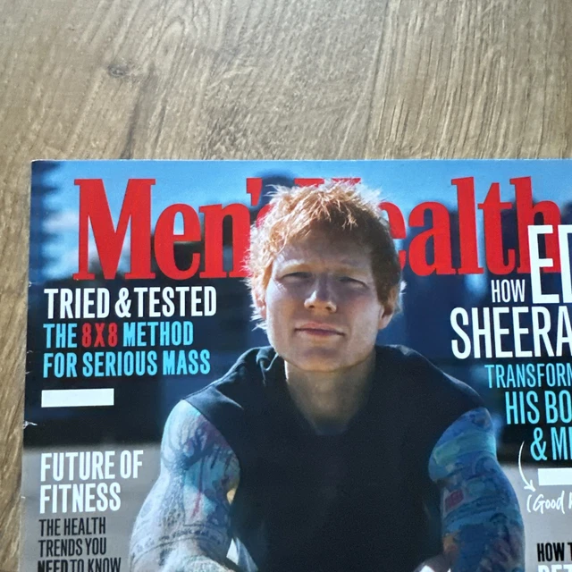 MEN'S HEALTH MAGAZINE Exercise Fitness Male Muscle Bodybuilding 2026 Ed ...