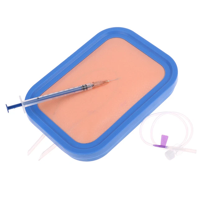 Pratico Venipuncture Iniezione Silicone Allenamento del silicone Pad Moudel S ba