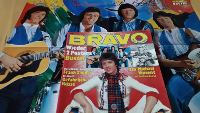 BRAVO Nr.24 vom 2.6.1977 mit Riesenposter Buster, Jan-Michael Vincent, Jeanette