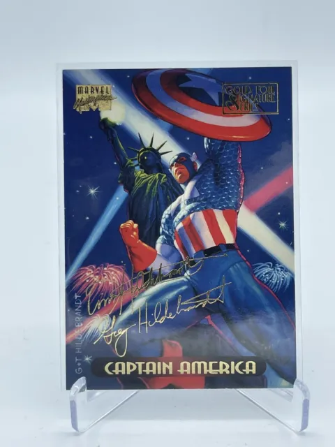 1994 Marvel Masterpieces Gold Foil Signature Series You Pick - Finish Your Set