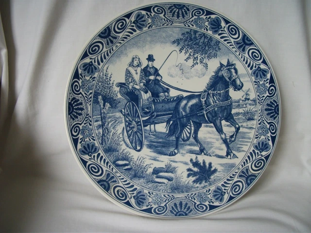 Delft Wall Hanging Plate—Ref 2266