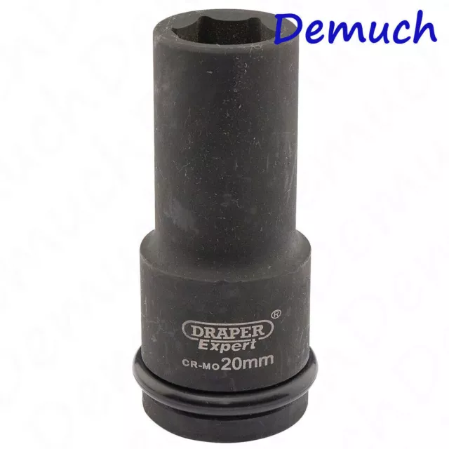 Draper Expert 20mm 3/4" Square Drive Hi-Torq® 6 Point Deep Impact Socket 05052