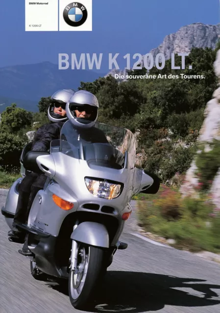 BMW K 1200 LT Prospekt 2002 8/02 D brochure broschyr prospectus broszura catalog