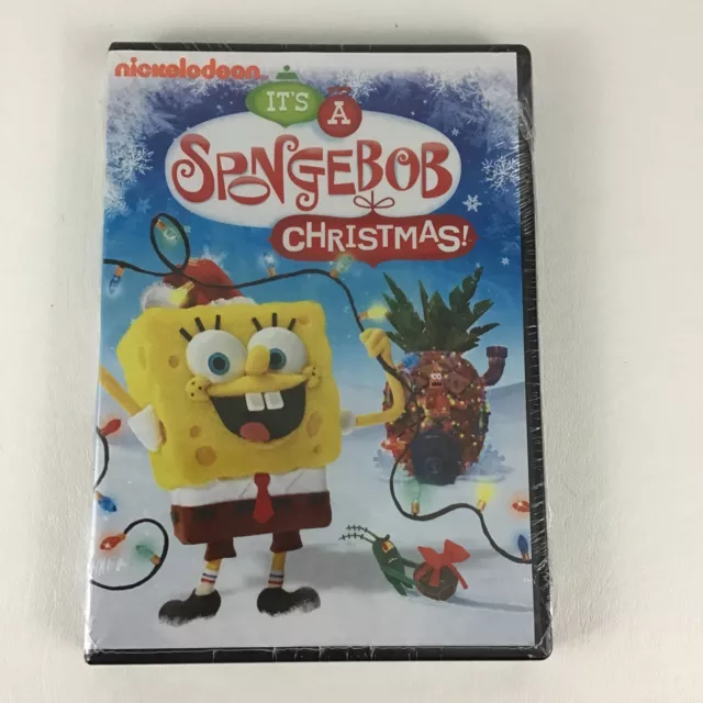 Nickelodeon It's A Spongebob Christmas Santa Letter Envelope DVD New Sealed 2012