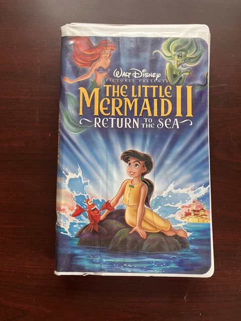 THE LITTLE MERMAID II 2 Return to the Sea VHS Walt Disney Very Good £6. ...