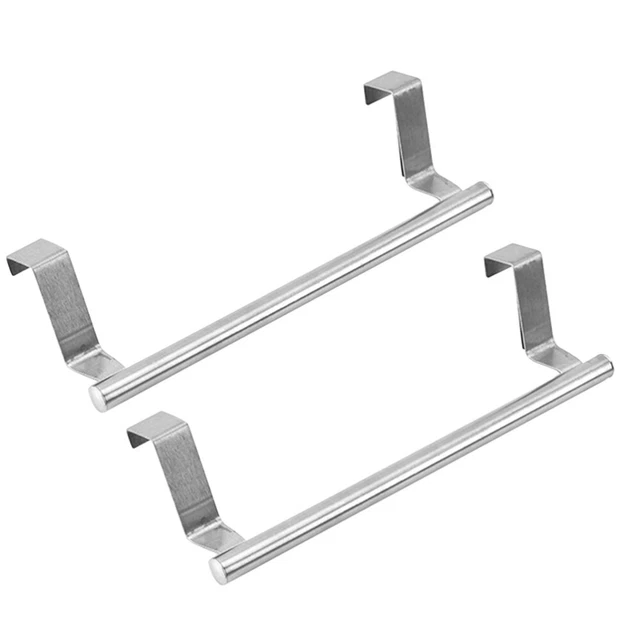 Asciugamano asciugamani asciugamano 2pcs versatile barra d'attaccatura sul