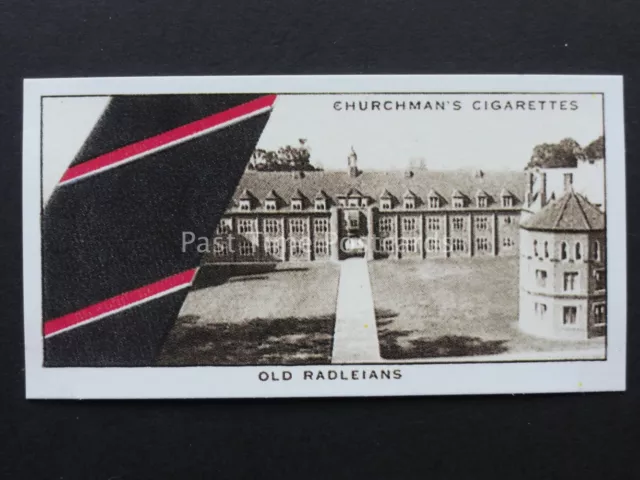 No.43 OLD RADLEIANS Well Known Ties 2nd Series REPRINT Churchman 1935