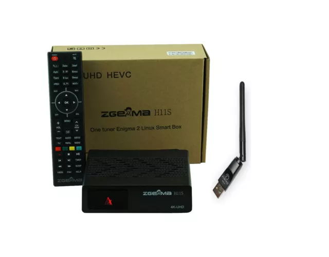 ZGEMMA H11S DVB-S2X Enigma2 PIP Multistream 4K UHD 4K 2016P NEW+ WIFI  USB