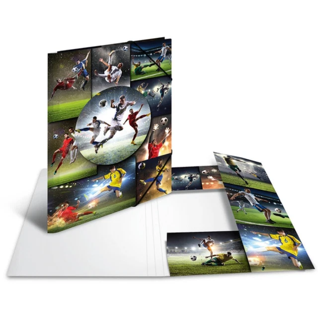 HERMA Sammelmappe A4 Fussball Pappe 19298 (4008705192989)