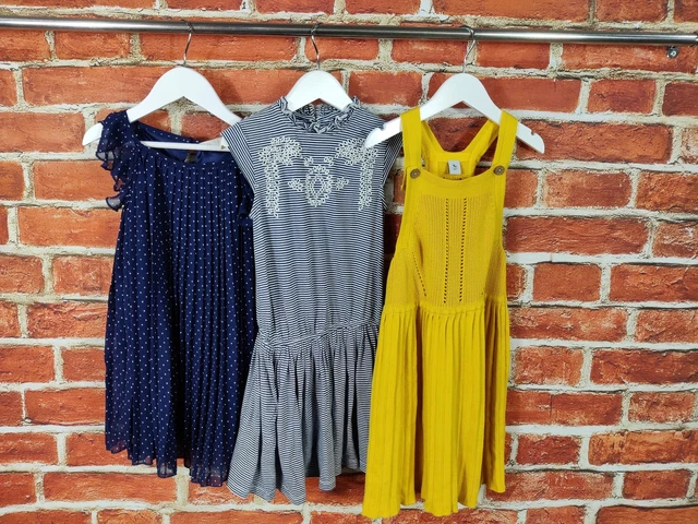 Girls Bundle Age 3-4 Years Next H&M Tu Summer Dress Knit Pinafore Party 104Cm