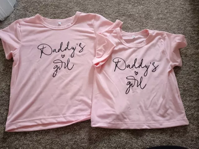 Matching Daddys Girl Tshirts
