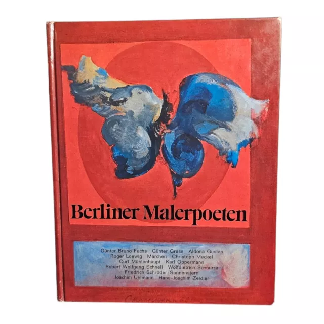 Illustriertes Buch: Berliner Malerpoeten G.Grass W.Schnurre u a Erstauflage 1974