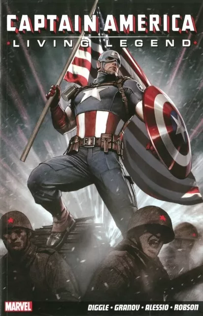 Andy Diggle - Captain America  Living Legend - New Paperback - J245z