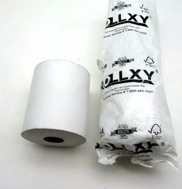 3.125x 170' Pink Sticky Thermal Paper - MAXStick 21#, Diamond