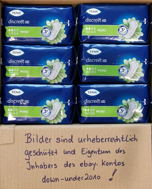 TENA LADY Discreet mini Pads - 180 Einlagen - NEU & original verpackt