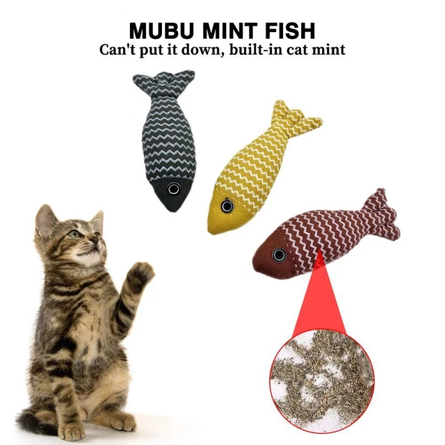 Cat Toys Funny Cat Sackfish Pet Toys Q1V2