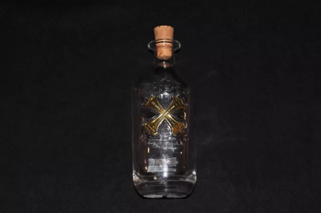 Deadhead Rum Empty Shrunken Monkey Decanter Glass Tiki Bar Exotica Bottle  Decor