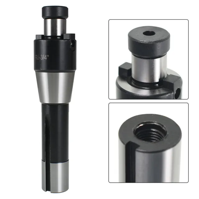 3/4" R8 Shank Shell Milling Arbor Adapter Holder Fit For Bridgeport Machine