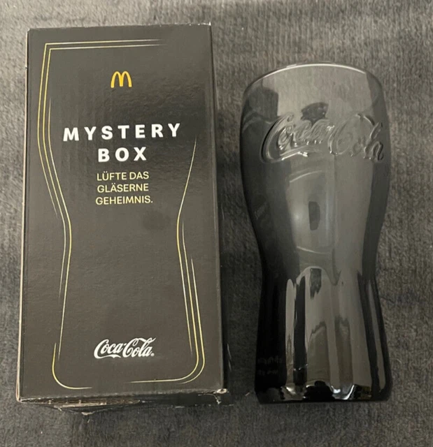 Mc Donalds Coca Cola Glas 2020 "Mystery Glas Schwarz" Limitierte Edition - NEU