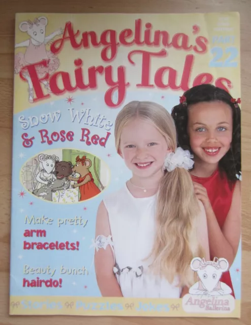 Angelina's Fairy Tales No.22 Children's Magazine Angelina Ballerina -No Costumes