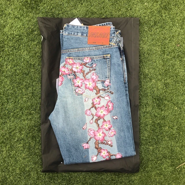 品多く PALACE EVISU Denim Jean Stone Washパレス