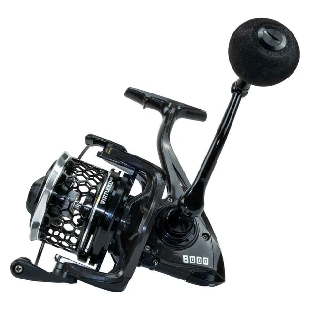 Tronixpro Virtuoso Air 8000 Strand Casting Surfen Meer Angeln Rolle Graphit