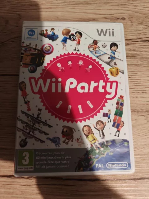 Wii Party - JEU NINTENDO WII COMPLET POINT VIP NON GRATTÉ FR