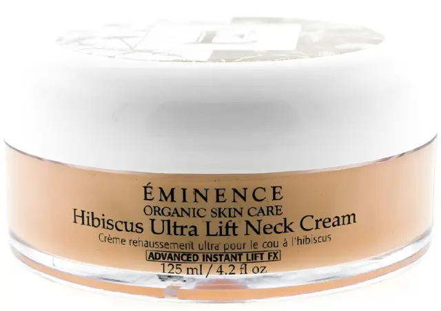 Eminence Hibiscus Ultra Lift Neck Cream - 4.2 oz / 125 ml New