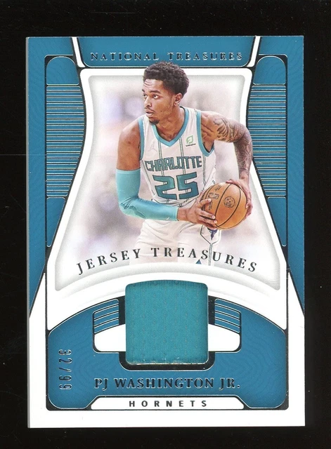2021-22 Panini National Treasures Jersey Treasures Relic PJ Washington Jr /99