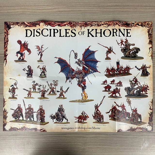 Warhammer - Guerriers Du Chaos - Livre D'armée Par R. Cruddace - Comme Neuf