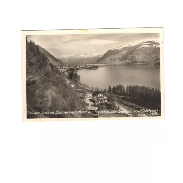 AK Ansichtskarte Zell am See mit Steinernem Meer / Salzburg - 1942