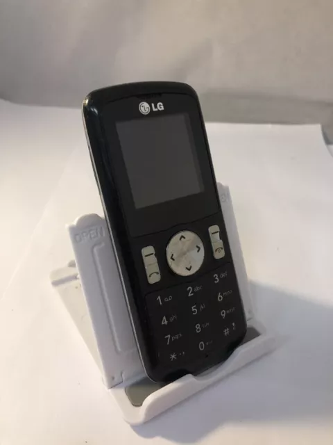 LG GB102 EE Network Black And Silver Simple Easy Mobile Phone 1.5"Screen Display