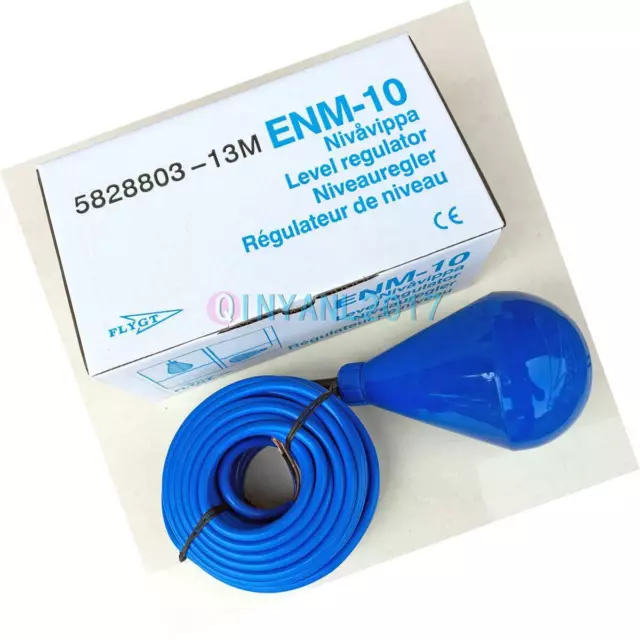 1PC New FLYGT ENM-10 13M Blue bulb type level switch