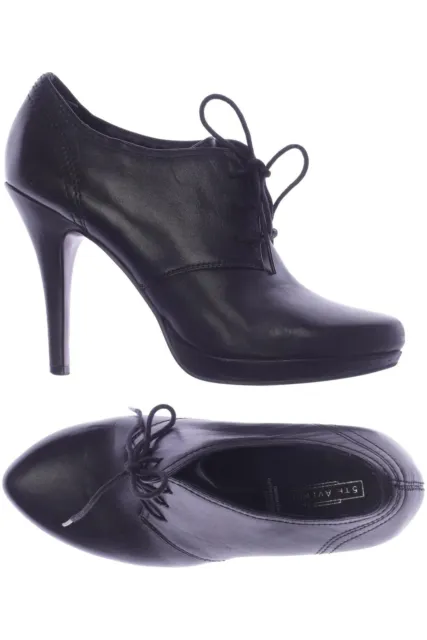 5th Avenue scarpe basse donna slipper scarpe robuste taglia EU 38 pelle nera #w95cqk7
