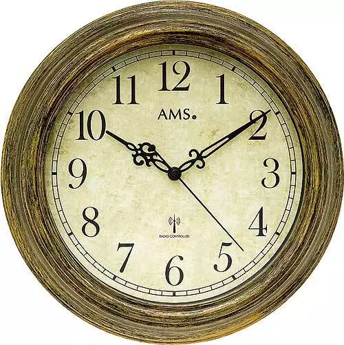 AMS 5575  Relojes Radiocontrolados Relojes Vintage reloj de pared