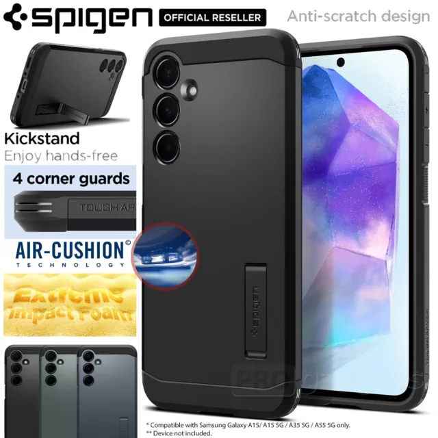 For Samsung Galaxy A55 A35 5G Case SPIGEN Tough Armor Heavy Duty Hard Cover