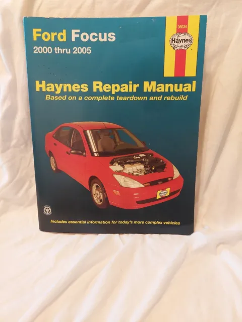 Ford Focus 2000 thru 2005 Haynes Repair Manual #36034
