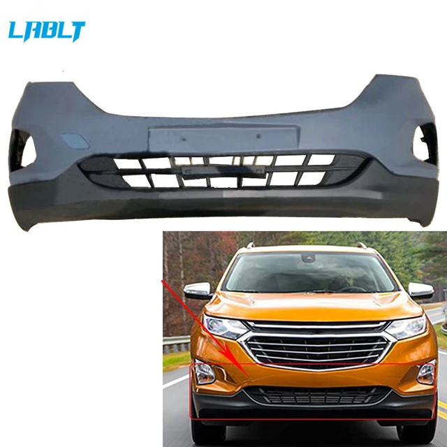 thumbnail image 2 of Front Bumper Lower Grille For 2018-2020 Chevy Traverse - Black Painted - Replaces GM84402021 2 of 3