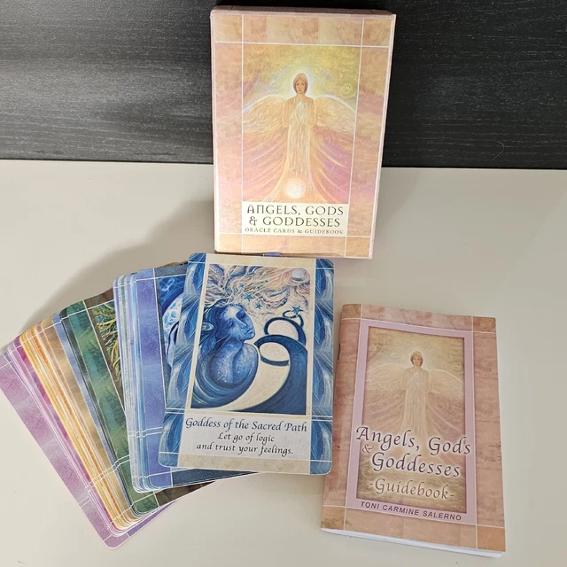Angels Gods and Goddesses Oracle Cards & Guidebook by Toni Carmine Salerno