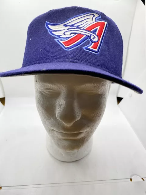 Vintage MLB New Era Authentic Diamond Los Angeles Angels Baseball cap Size 7 1/4