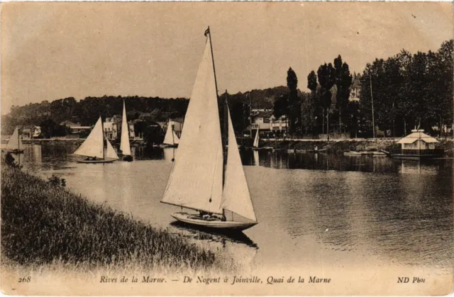 CPA Rives de Marne de Nogent a Joinville - Quai de Marne (1352725)