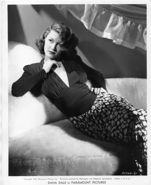 MARGARET HAYES * DANA DALE * 83-YEAR-OLD ORIGINAL 8x10" DATED VINTAGE PHOTO 1941