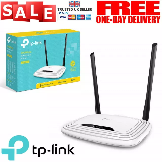 TP-Link Wireless Internet Router WiFi Booster 300Mbps Signal Range Extender