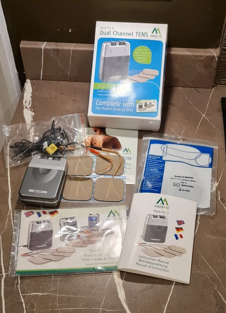 Med-Fit 1 Dual Channel Tens Machine for Effective Pain Relief Drug Free