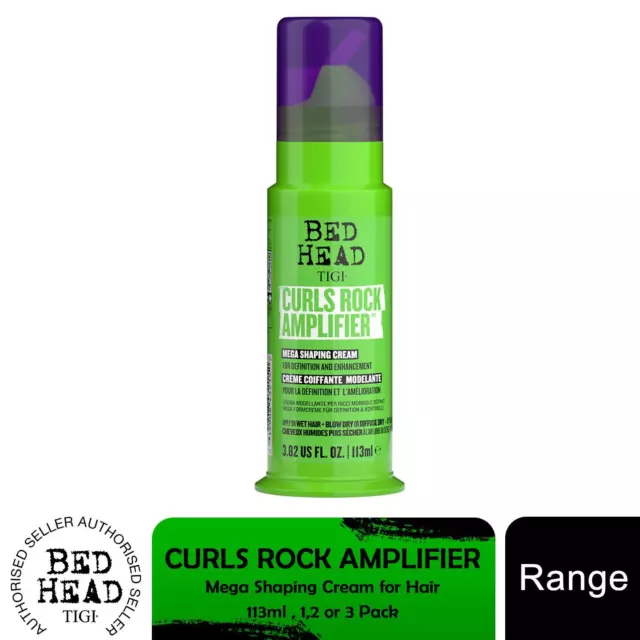 Bed Head by TIGI Curls Rock Amplifier Hair Cream for Curly or Wavy Hair, 113ml